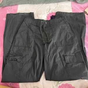 Hollister women Dark Gray Cargo Pants